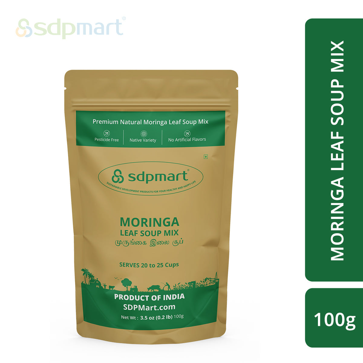 SDPMart's Moringa Leaf Soup Mix - 100 gms - SDPMart