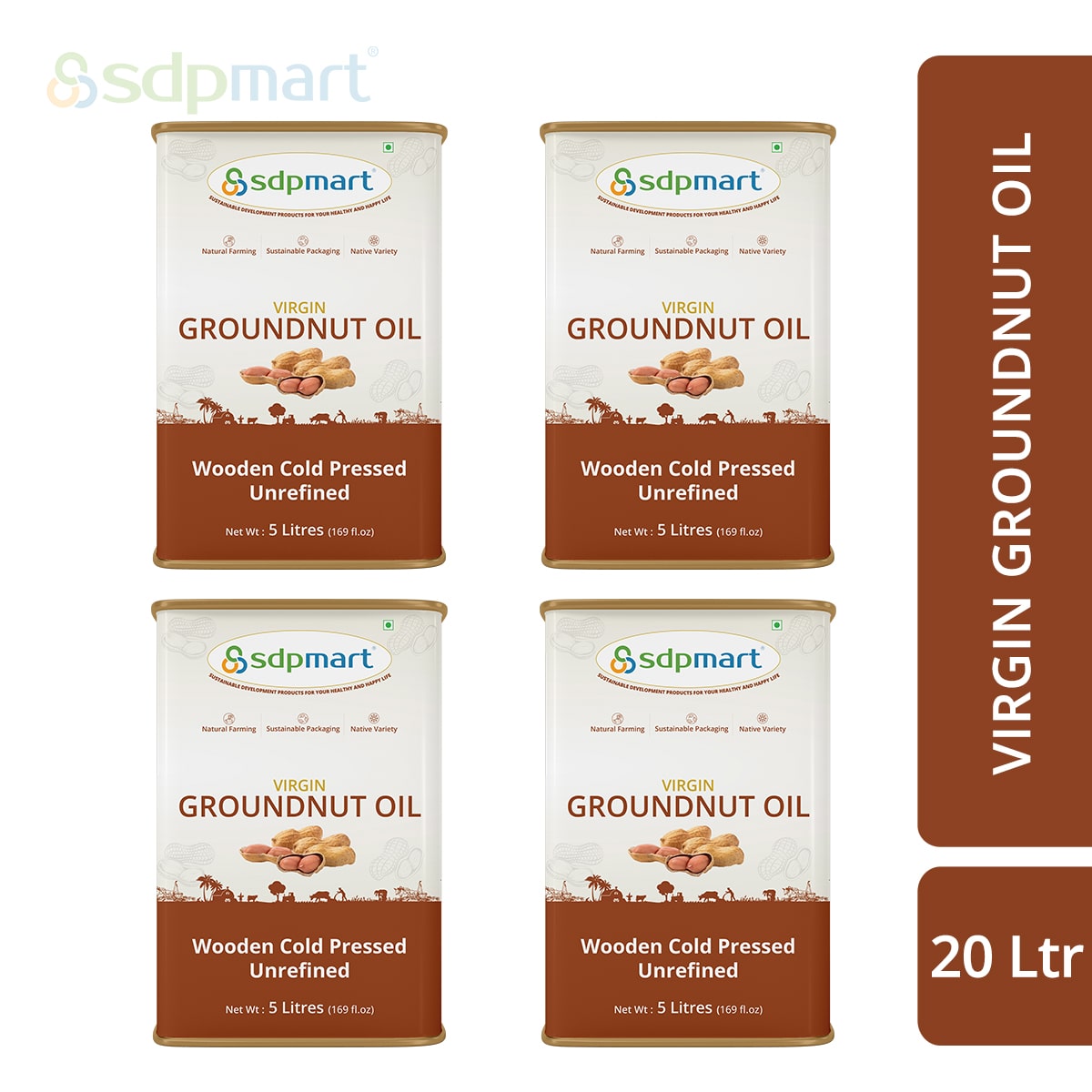 SDPMart Premium Virgin Peanut Oil - SDPMart