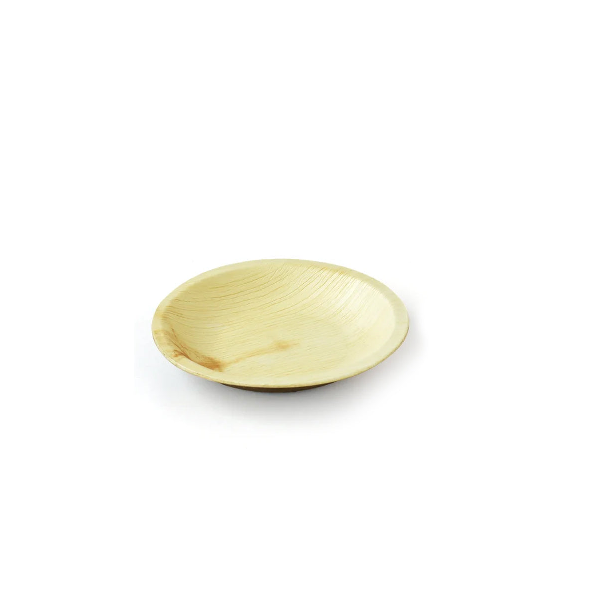 SDPMart Premium Palm Leaf Plate Round Bowl (Flat) 5 INCH - SDPMart